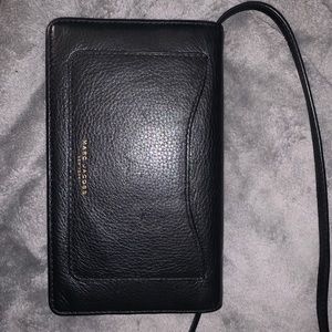 Marc Jacobs Recruit Leather Crossbody Wallet